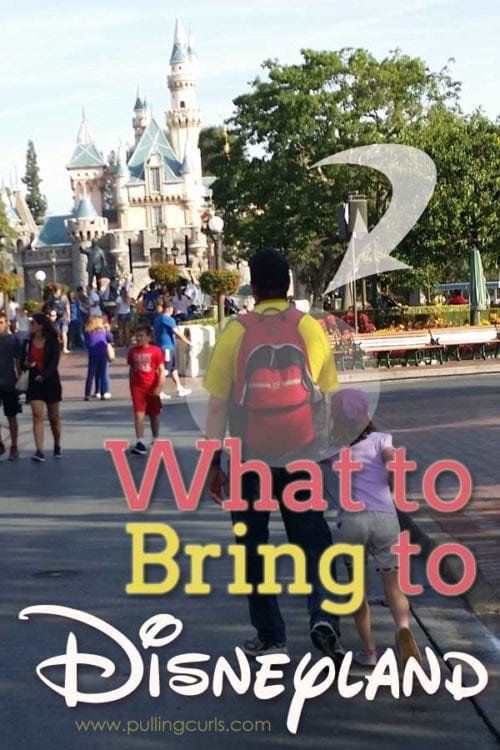 What to Bring to Disneyland Amusement Park Walking Pharmacy