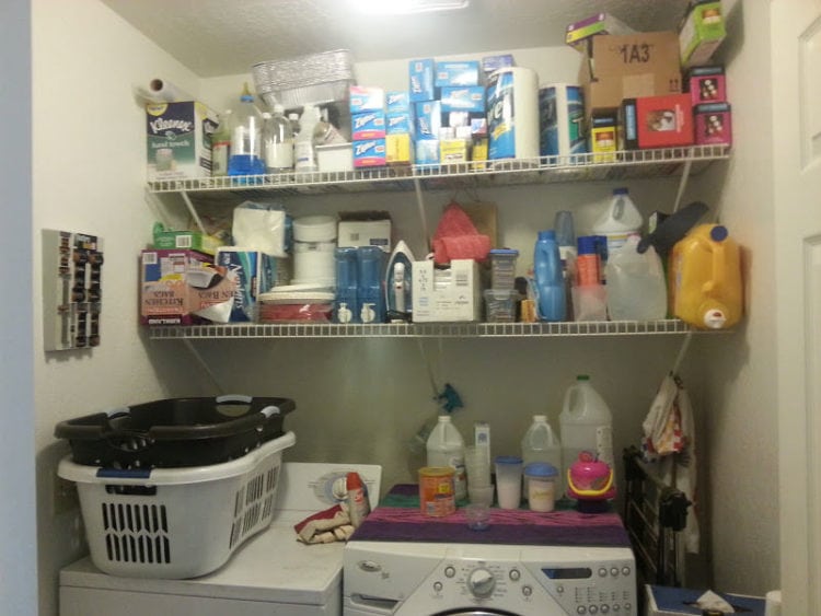 A Well-Organized Laundry Room
