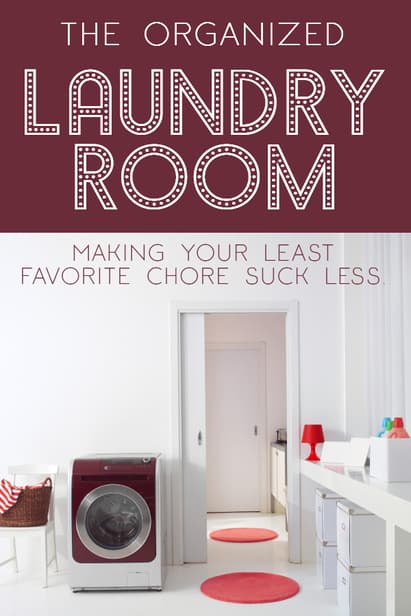 Small Laundry Room Organization Ideas