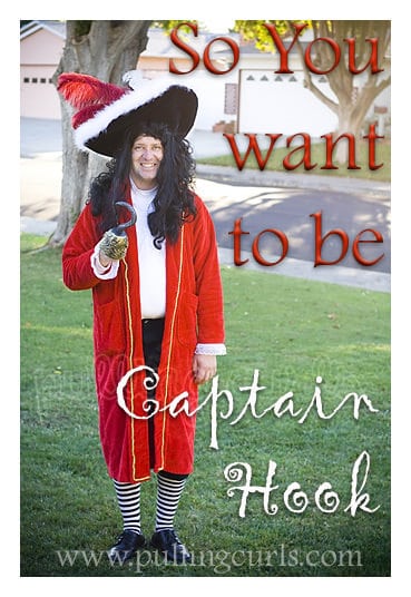 Captain Hook Halloween Costume  Captain hook halloween costume