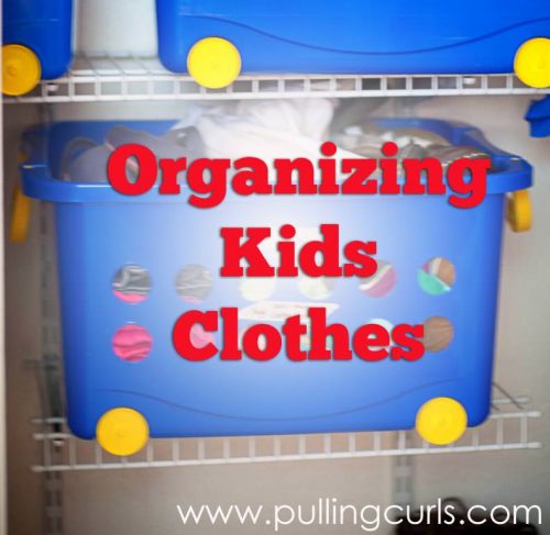 How Do I Organize Kids Clothes