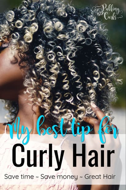 Best Tip for Curly Hair - Pulling Curls