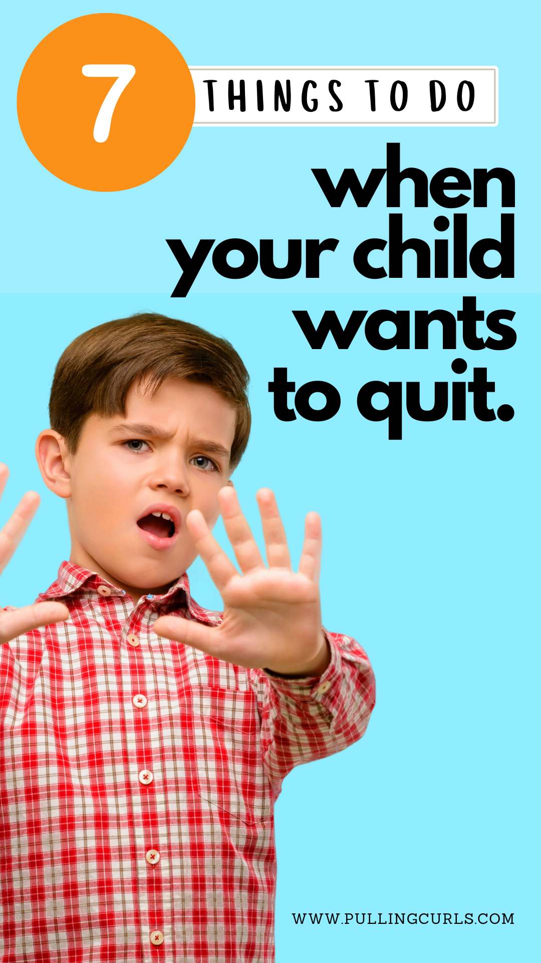 Learn how to navigate your child's desire to quit with empathy and wisdom. Gain insights on how to soften the blow, sympathize, discuss consequences, and offer alternative perspectives. An informative guide for every parent experiencing this challenging phase with their child. via @pullingcurls