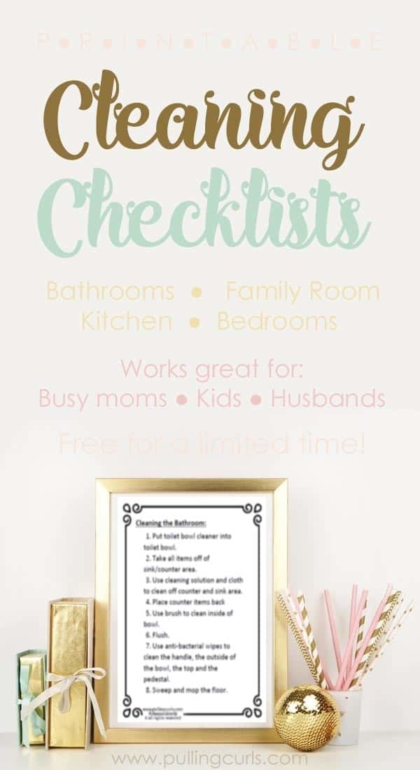 House Cleaning List {Printable}