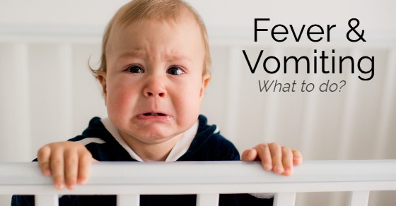 fever-vomiting-in-child-babies-infants-toddlers-vomiting-with-a