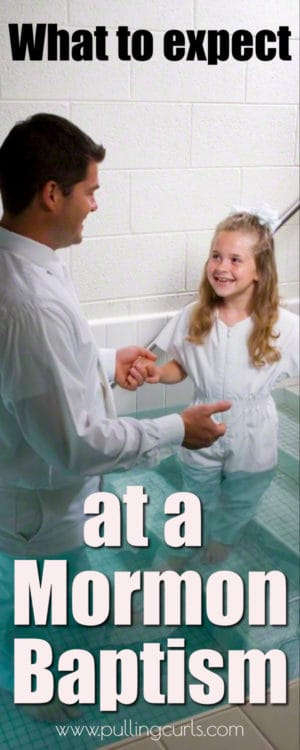 Mormon Baptisms What Happens At An Lds Baptism 