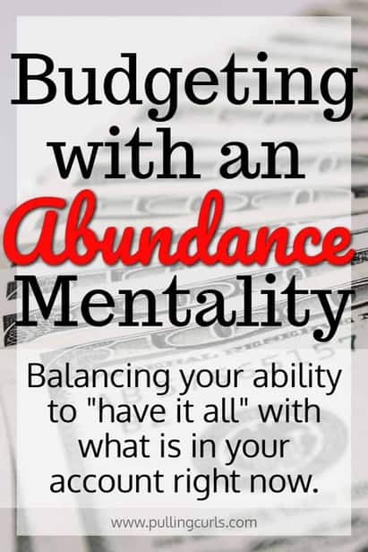 Abundance mentality budgeting is a way of sound accounting combined with being able to receive all the abundance that is offered to you!  It's a difficult balance. Tips / money / living on a budget / grocery / family