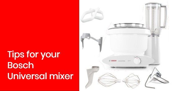 Bosch Mixer Baker's Pack Tips 