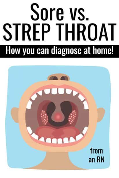 Sore Throat Vs Strep Diagnosing It At Home