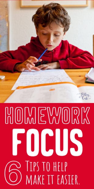 how to focus on homework better