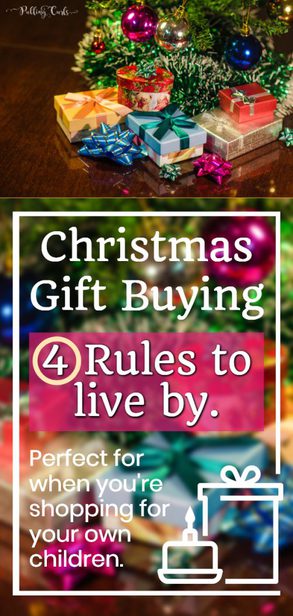 Want, Need, Wear, Read: Christmas Gift Rules For Families