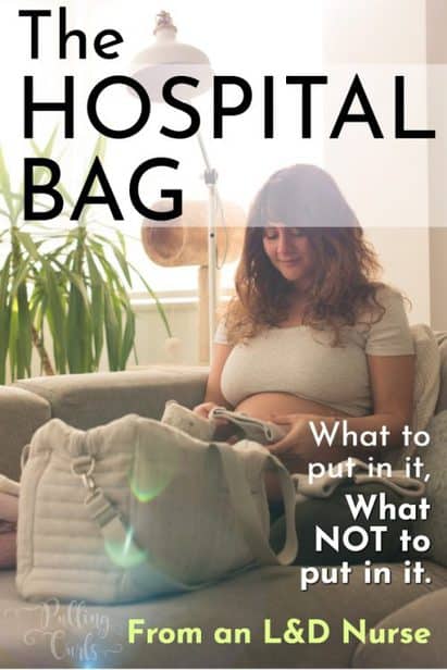 labor and delivery bag