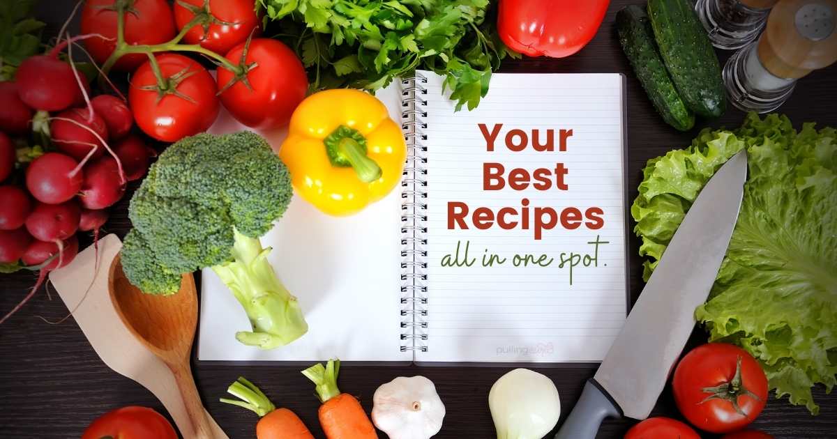 Organized Recipe Binder