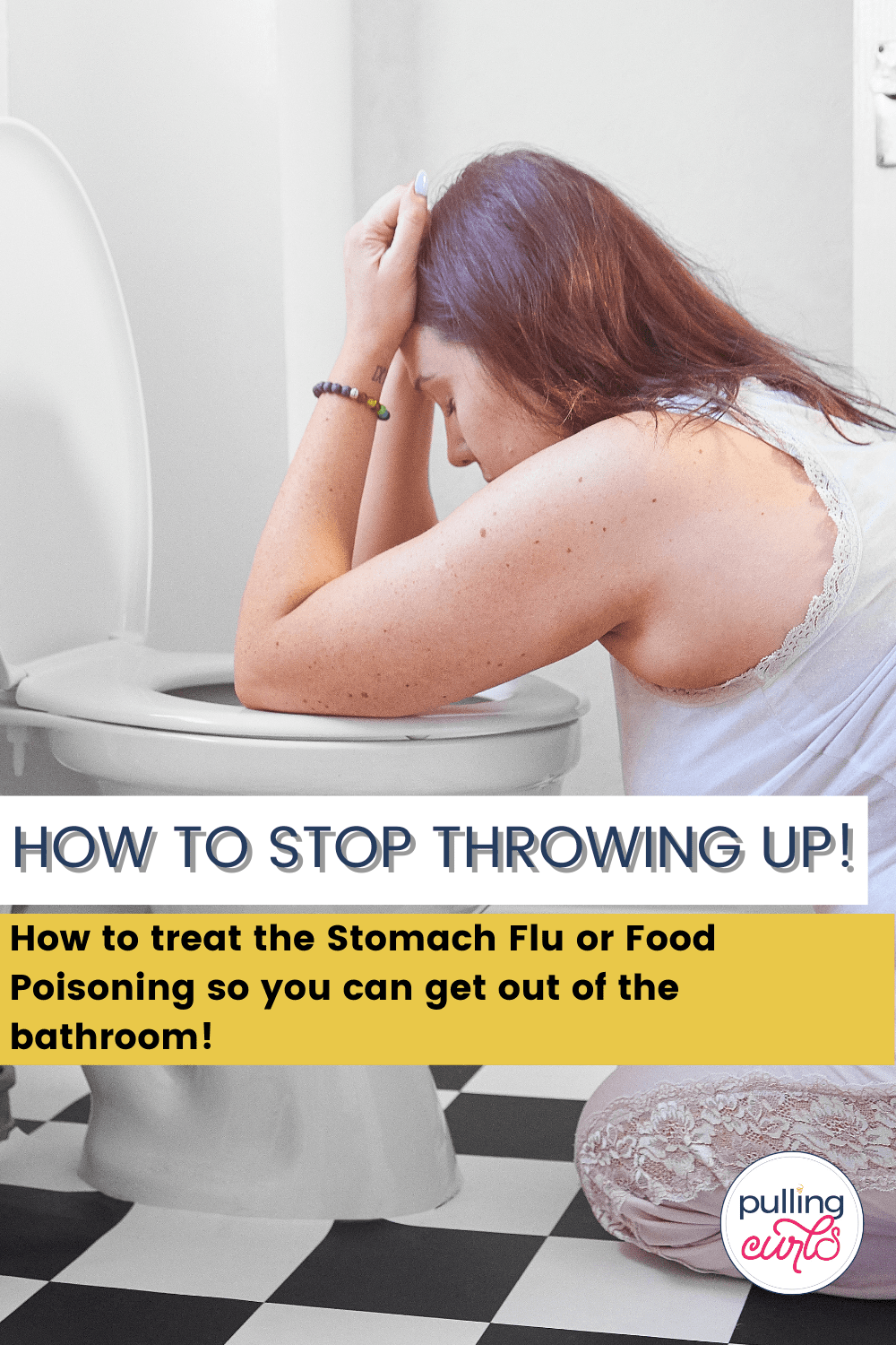 people with flu throwing up