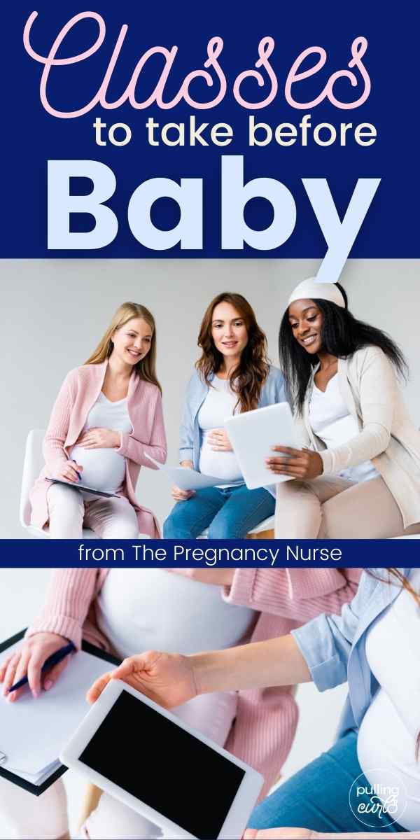 What kind of hospital, prenatal, childbirth, tours, breastfeeding, newborn care, hypnobabies classes should you take before delivery? via @pullingcurls