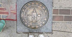 freedom trail medallion