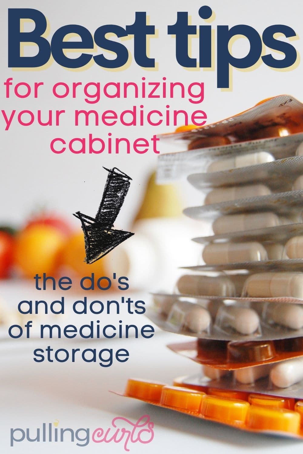 Tips to Organize Medicine + Linens