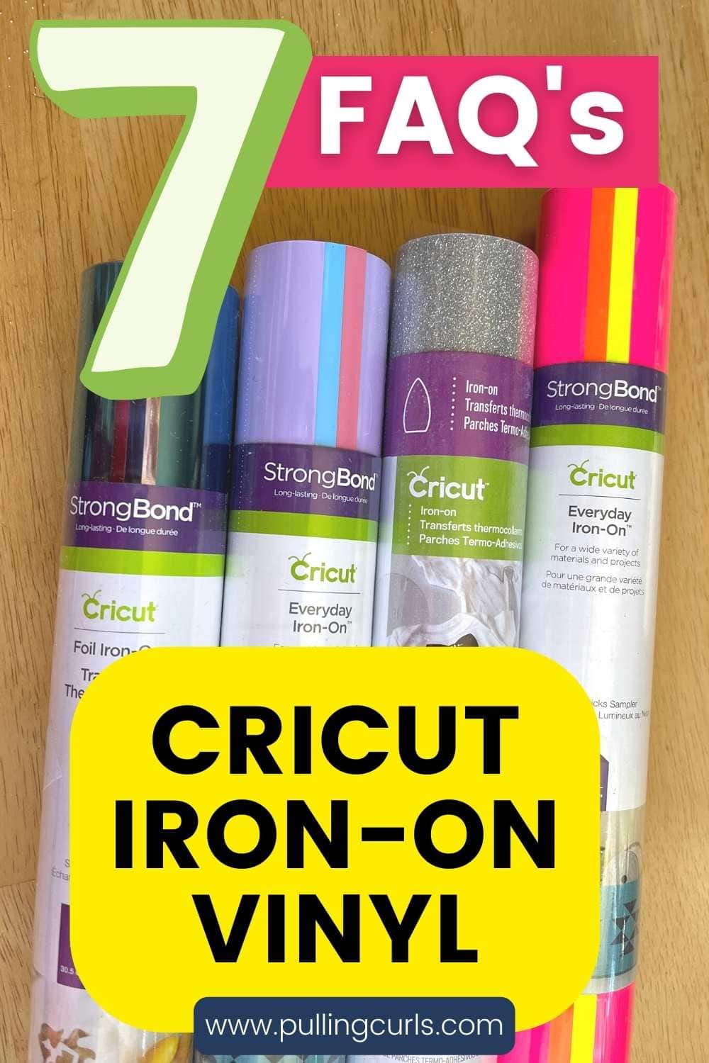 Top 8 Frequently Asked Questions about Cricut Everyday Iron-On Vinyl