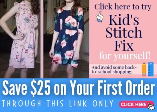 Kids stitch fix -- save $25 on your first order