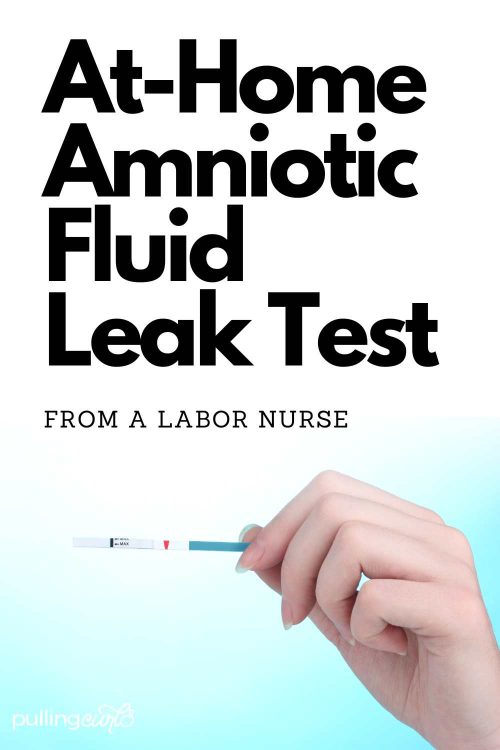 at-home amniotic fluid leak test