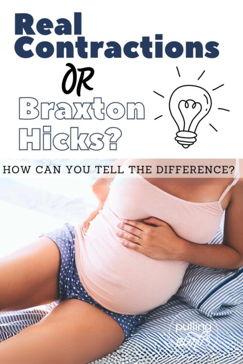 Real contraction so Braxton hicks -- how can you tell the difference?