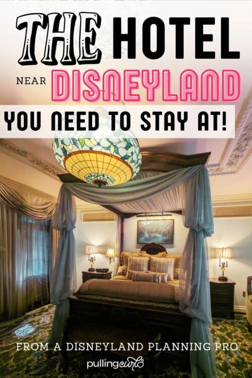 Disneyland dream suite master bedroom // THE hotel next to Disneyland that you need to stay at!