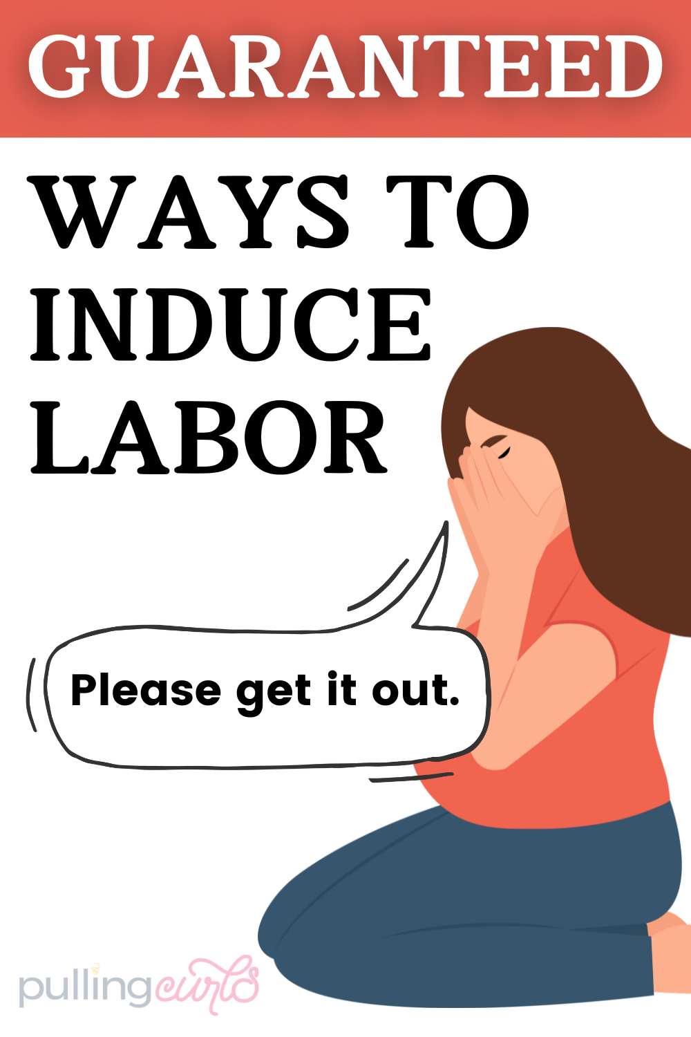 Looking for ways to induce labor? Find out the truth about popular labor-inducing methods and discover what really works. Join us as we debunk the myths and settle for facts only! via @pullingcurls