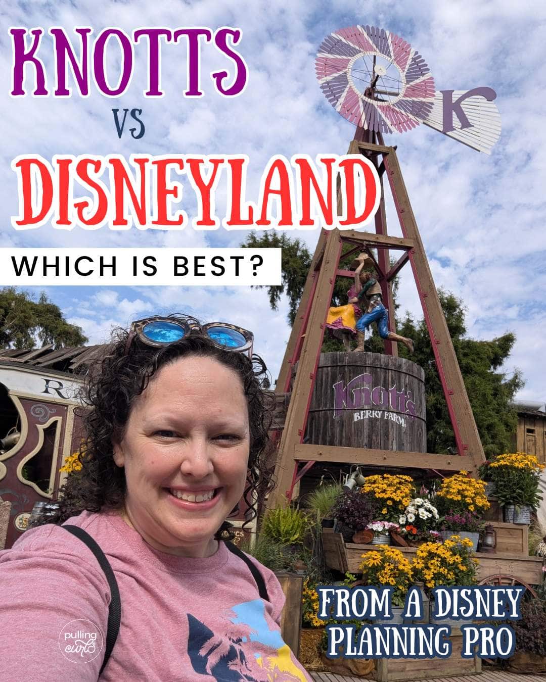 Will it be Knott's Berry Farm or Disneyland for your next family adventure? Dive into this detailed comparison that will highlight their differences, secrets, and unique charms. Uncertain about where to go? This pin is the perfect guide for you! via @pullingcurls