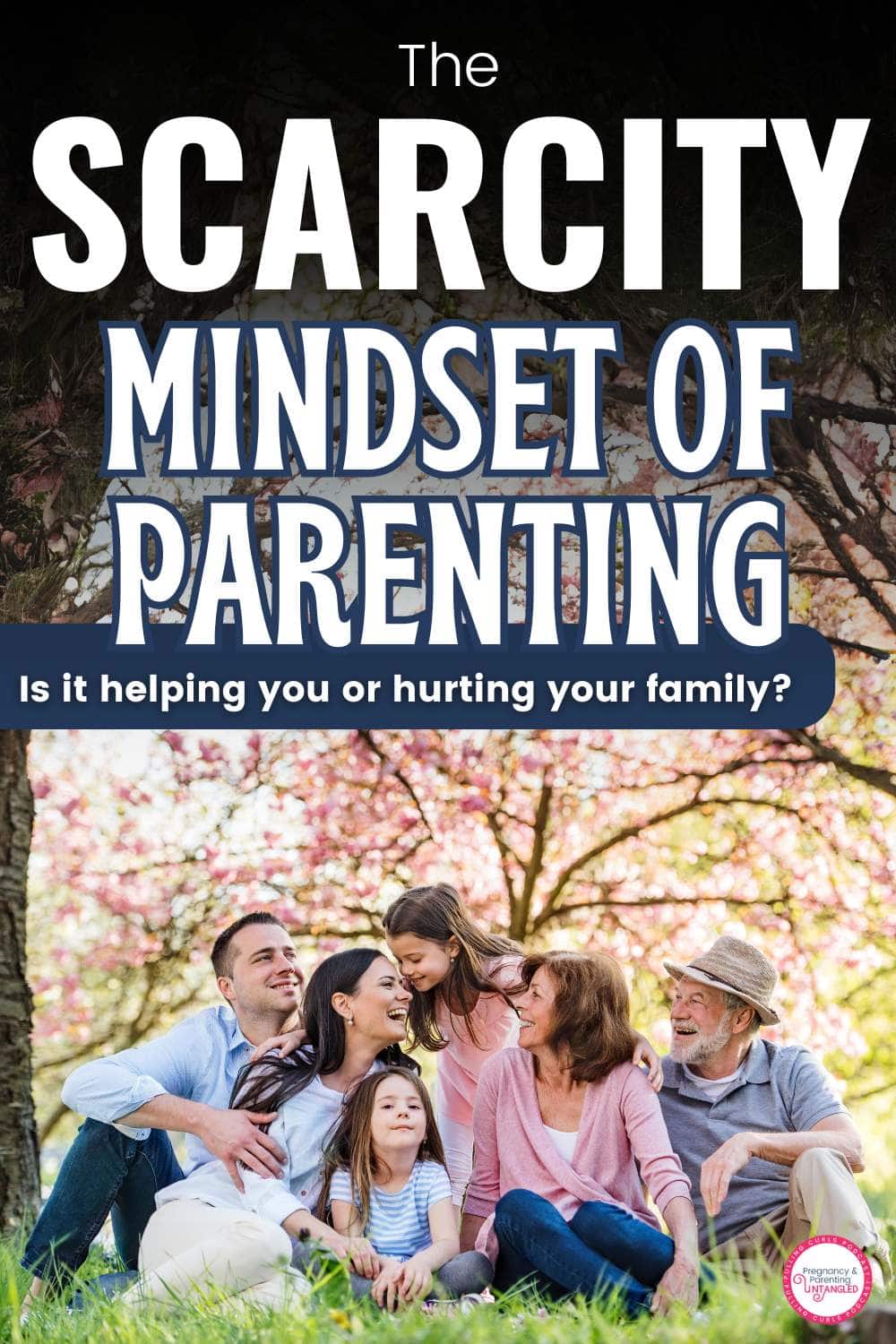 happy family // the scarcity mindset of parenting is it helping you are hurting your family? via @pullingcurls