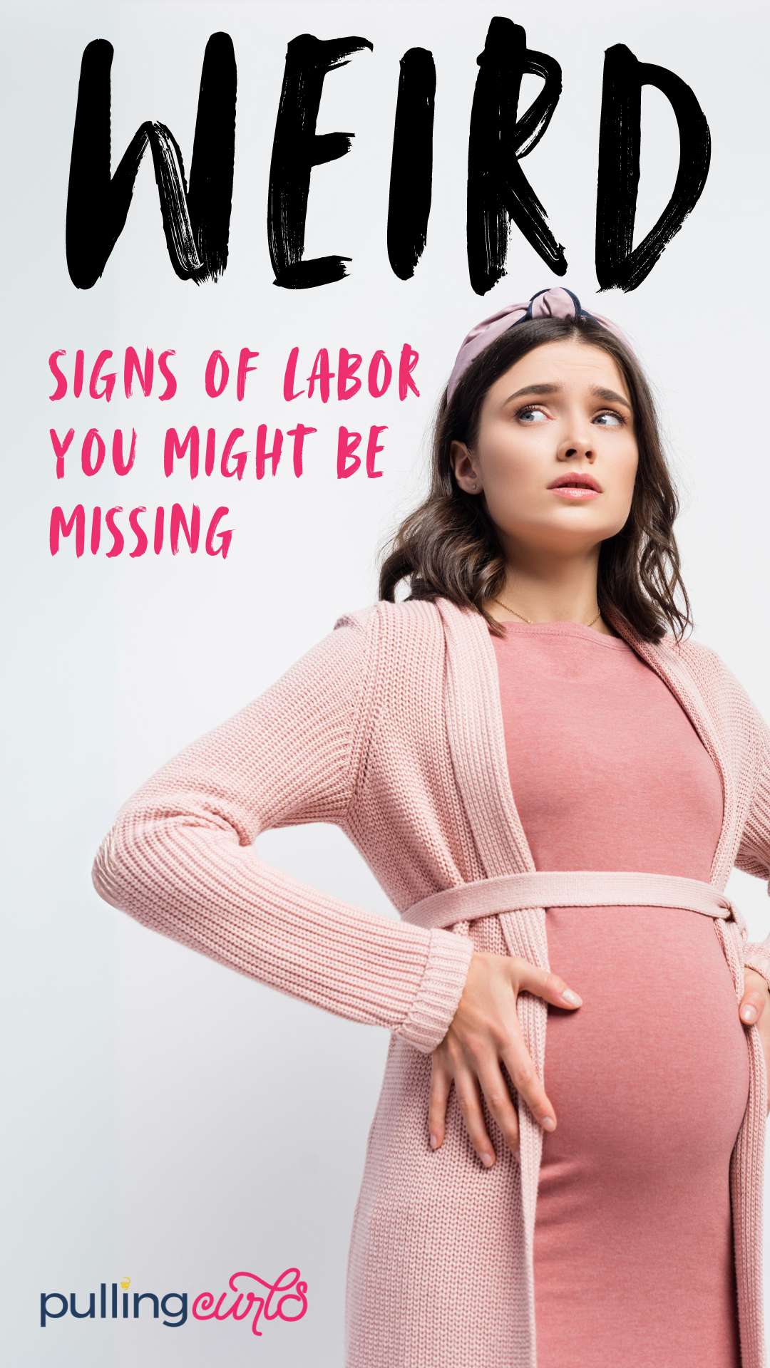 Wondering if you're in labor? You might be missing these weird signs! Learn to identify the under-the-radar changes your body undergoes before you head into active labor. Discover the signs many people unintentionally ignore until active labor begins. And remember, every pregnancy is unique; not everyone will experience these signs. via @pullingcurls