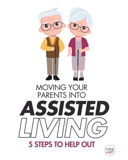 old couple // moving your parents into assissted living - 5 tips to help out.