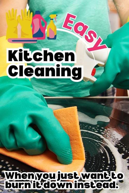 easy kitchen cleaning