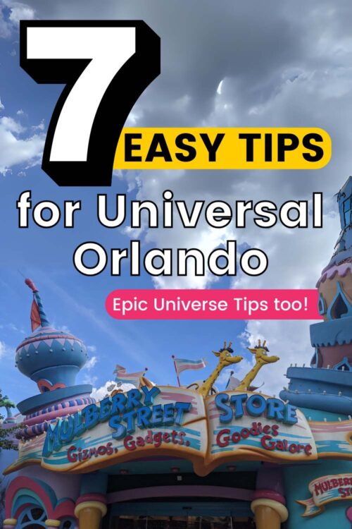 Image of the Dr Seuss Area of Universal Orland -- 7 easy tips for universal orlando // epic universe tips too