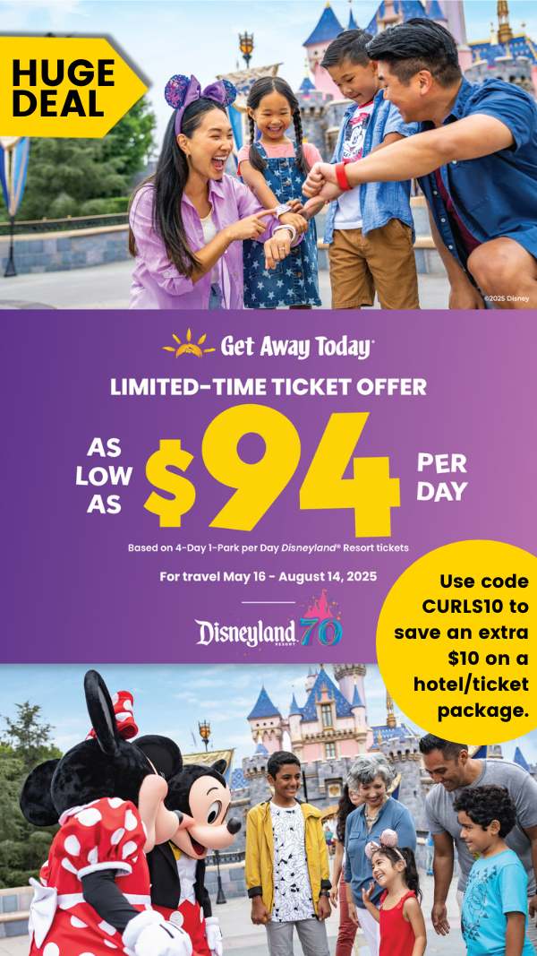 Dinseyland tickets for as low as $94/day