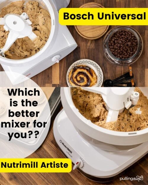 Bosch Universal vs Nutrimill Artiste